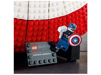 LEGO® Marvel - Amerika kapitány pajzsa (76262)  kicsiben 5.